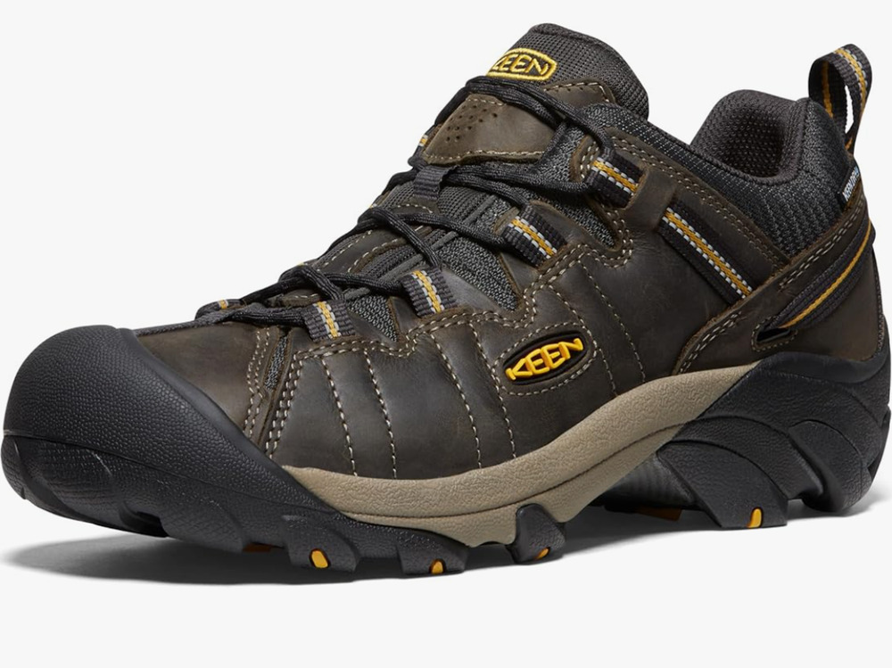 KEEN Men's Targhee 2 Low Height Waterproof Hiking Shoes, 8.5 US